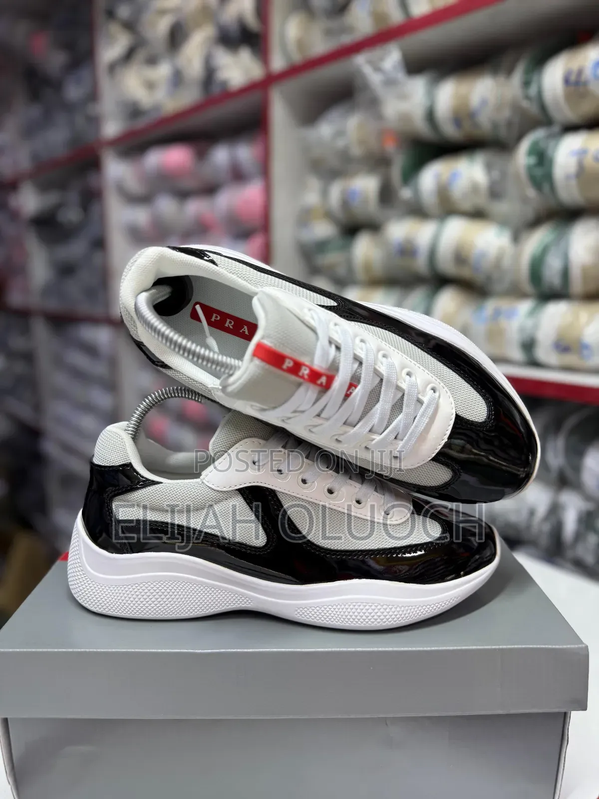 Prada Anerican’S Cup Black/White