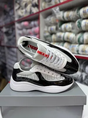 Prada Anerican’S Cup Black/White