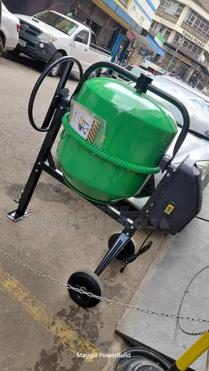 Reliable Pacwel 200l Electric Concrete Mixer With 2hp Motor
