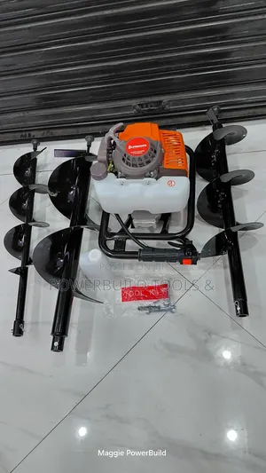 Premier Earth Auger With Bits 72cc Petrol Powered