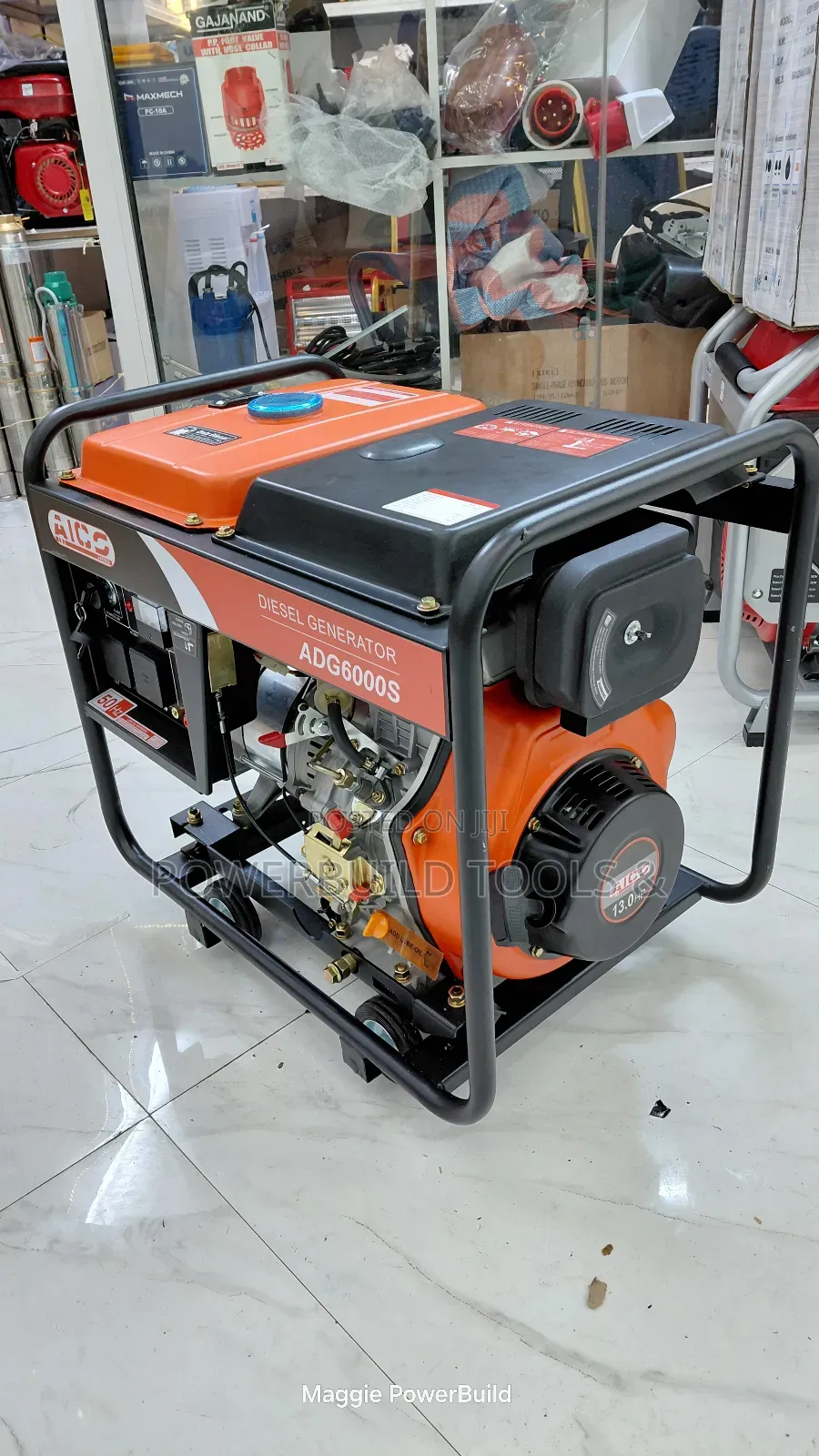 Aico Adg6000s Air Cooled Diesel Generator Keystart