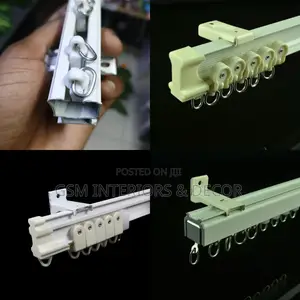 Pure Aluminium Curtain Rails for Curtains Bixes