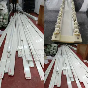 Flipped Aluminium Curtain Rails in Double Runners