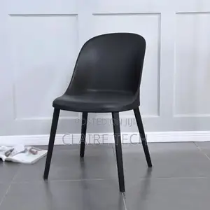 Black Round Office Chair