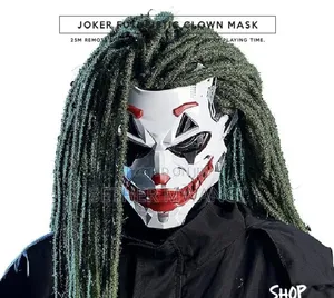 Joker Futuristic Clown 3d Mask In Kenya
