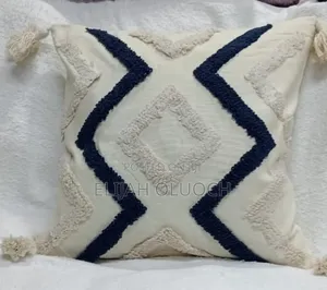 Boho Vintage Tufted Throw Pillow Covers With Tassels