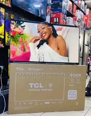 TCL 55 Inches V6c HDR Google Tv – 55v6c With a Free Wall Mount