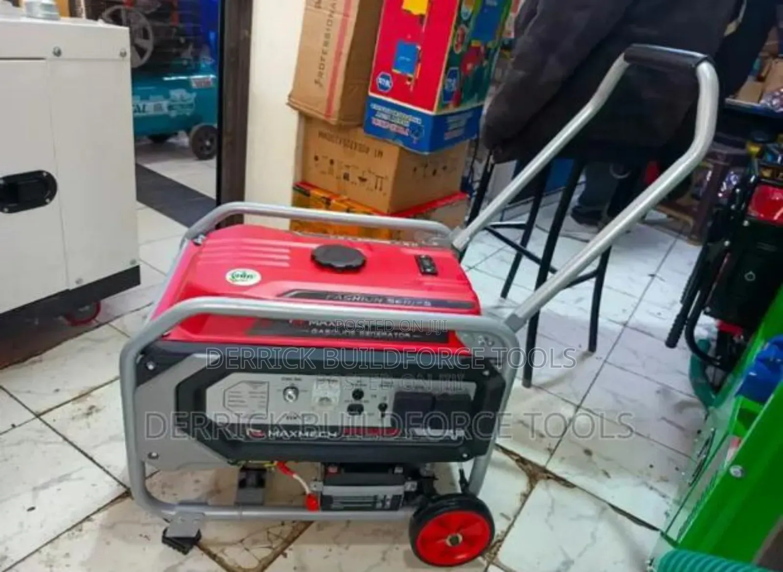 Maxmech 3.8kva Keystart Gasoline Generator