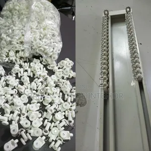 Curtain Rail With Runner's Double Rail Inclusive Accessories
