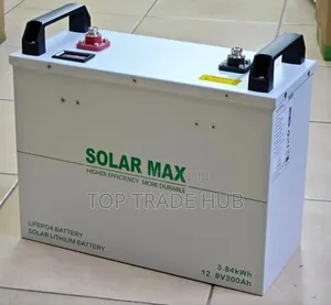 Solar Max Solar Lifepo4 Lithium Battery 12v 300ah/3.84kwh