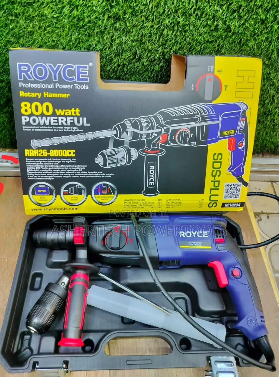 Royce Rotary Hammer 800w/Royce Hammer Drill