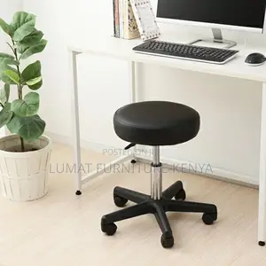 Modern Adjustable Leather Bar Stool