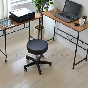 Modern Adjustable Leather Bar Stool