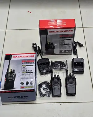 Baofeng Bf-888s Walkie-Talkie Pair (2 Pieces)