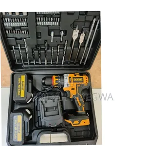 Dewalt Cordless Drill 
With Metallic Chuck