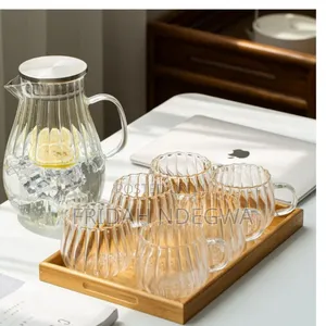 Stripped / Pumpkin Transparent Teapot / Coffee /Juice/ Lemonade Jug