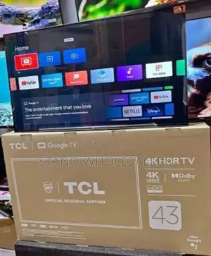 43inch TCL Uhd Smart Android Tv