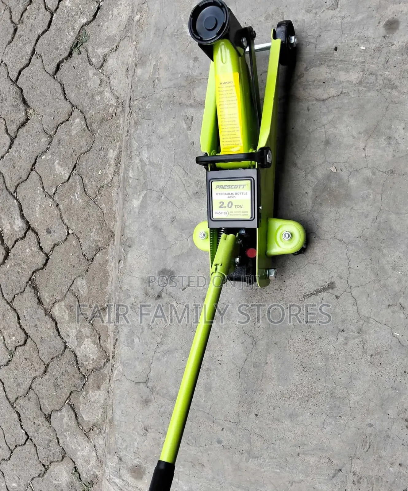 2.0t Hydraulic Bottle Jack