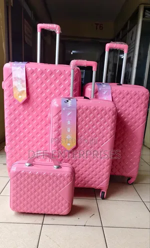 4 in 1 Suitcase With Double Zip Size 1