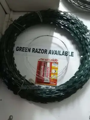 Galvanized Razor Fence