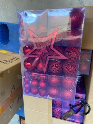 Red 101 Pieces Christmas Balls