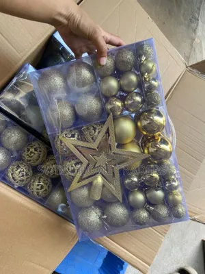 Gold 101 Pieces Christmas Balls