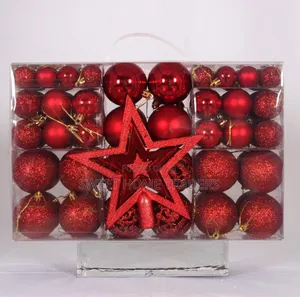 101 Pieces Christmas Balls-Tree Decorations