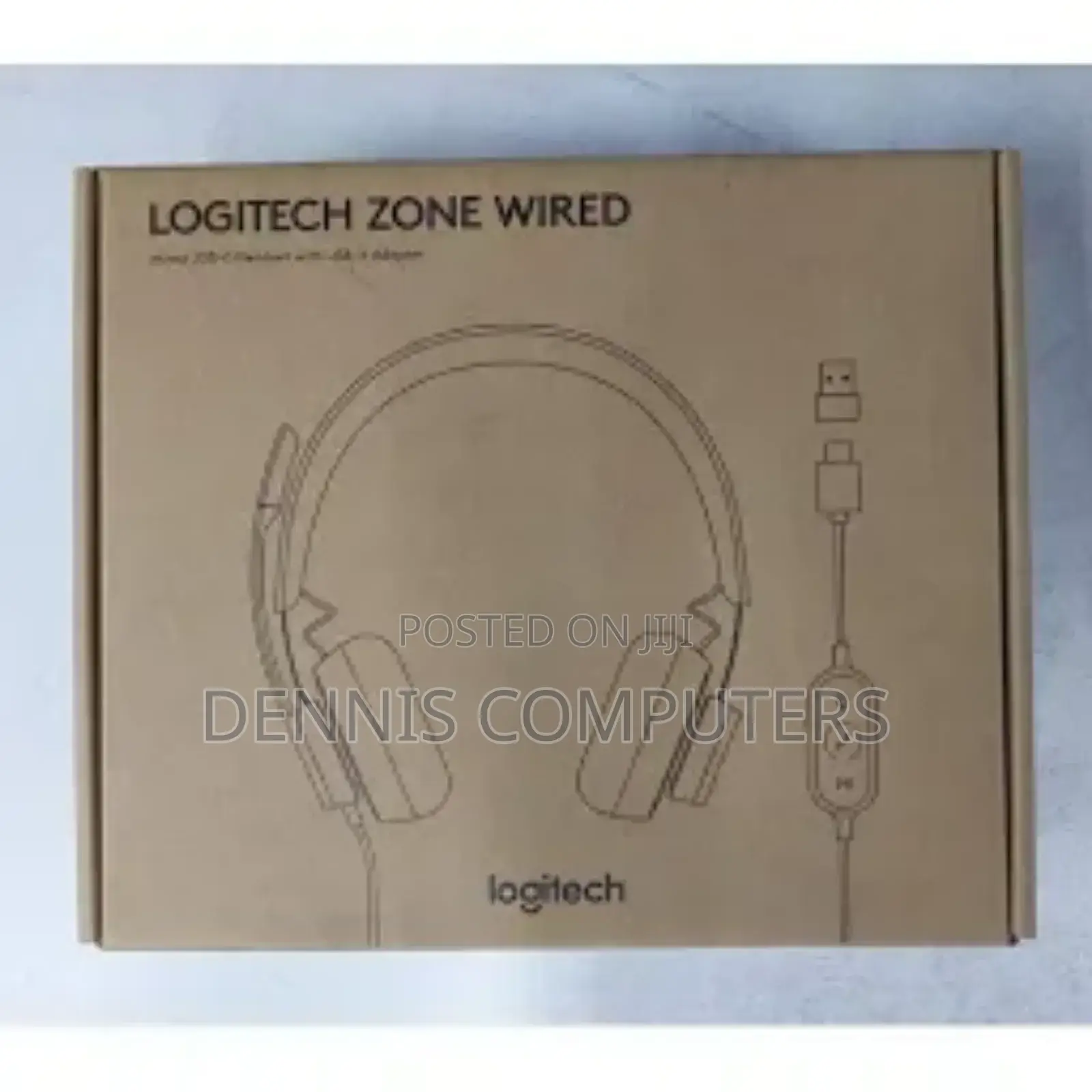 Logitech Zone Wired Headset With Noise - Cancelling Mic.