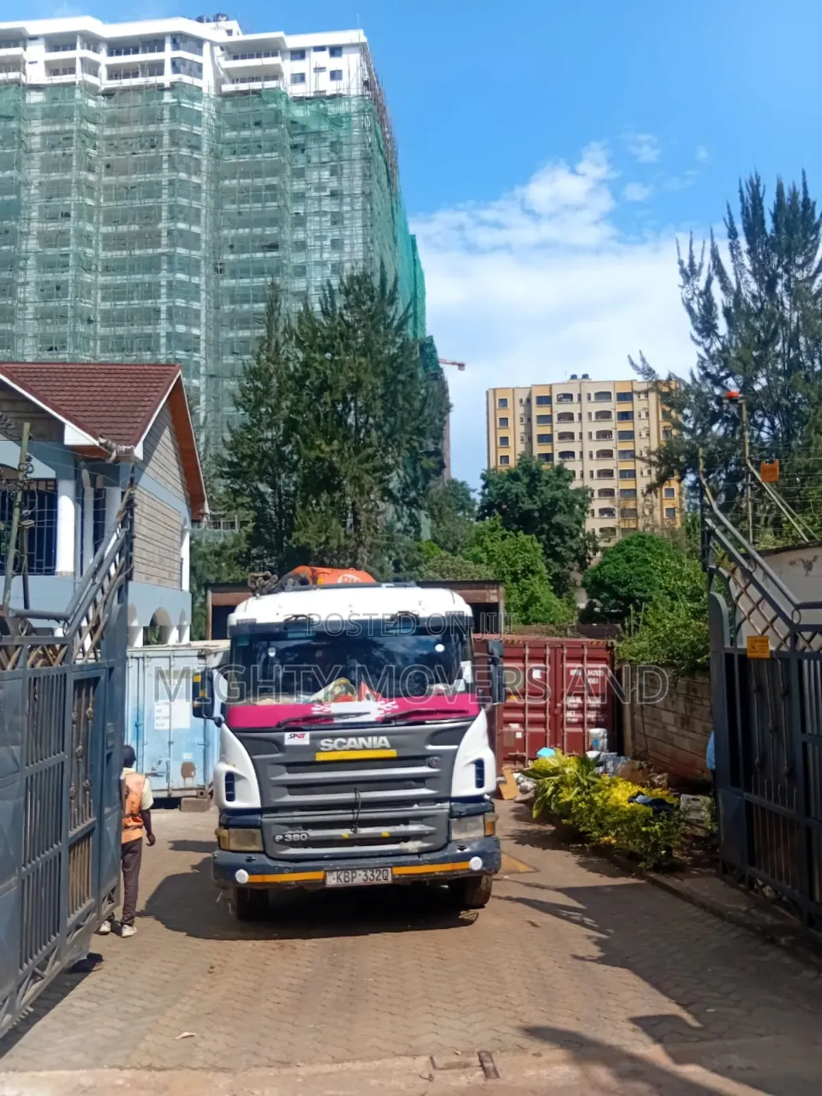 Trailers With Crane Are Readily Available for Transportation