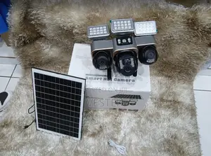 New V380 Led Light Solar Camera Outdoor 4g 3lens 3ptz CCTV Camera