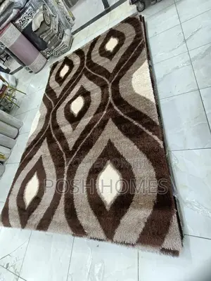 Brown Triangle Turkish Soft Carpets