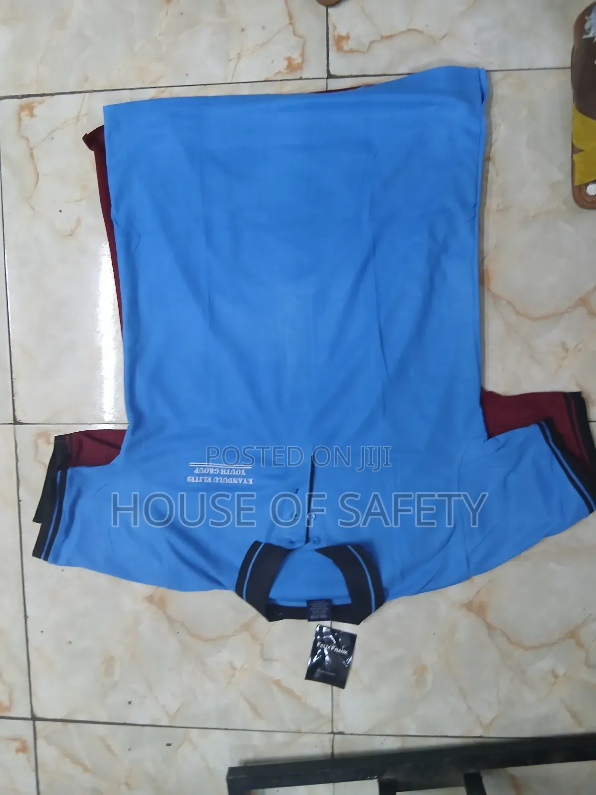 Blue Work Tshirt Polo in Kenya