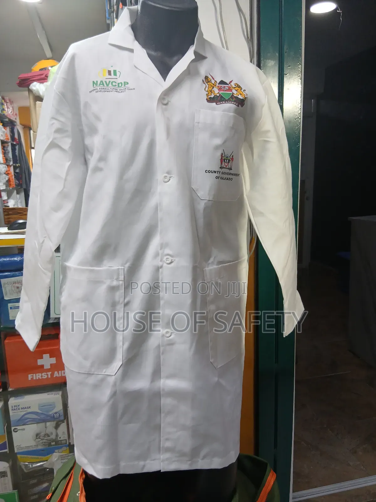 Braneed White Doctors Coats