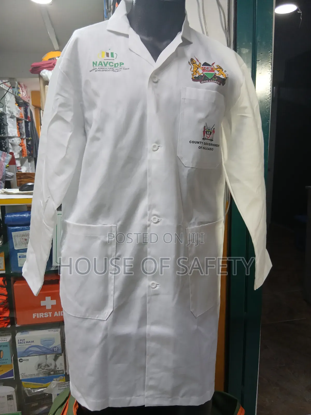 Braneed White Doctors Coats