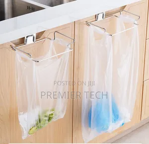 *Metallic Trash Bag Hanger
