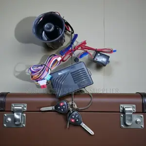Advanced Vehicle Anti-Theft Burglar Alarm Kit With Two Remotes