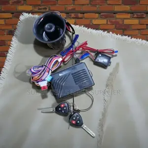Heavy Duty Universal Car Alarm Kit With Dual Remote Controls