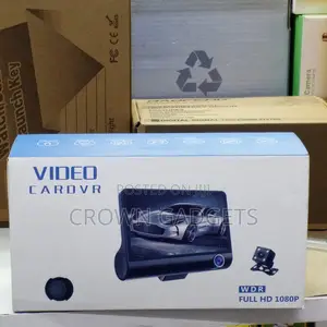 1080p Full Hd Car DVR Recorder Dual Camera With Parking Mode