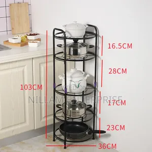 Premium Quality 5 Tier Pot Rack Holder