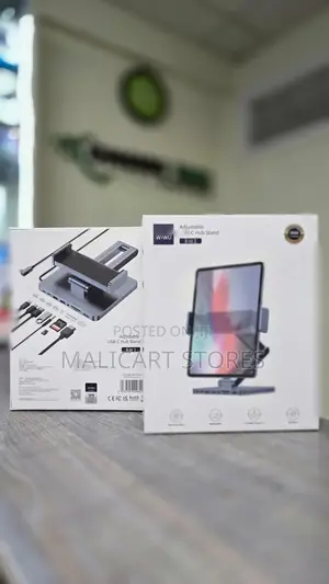 Wiwu Adjustable Usb-C Hub Stand 8 in 1