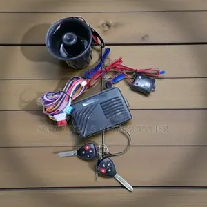 All Vehicles Universal Car Alarm Kit With Remote Key Controls