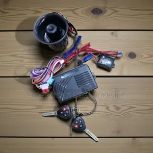 Advanced Car Burglar Alarm System With Dual Flip Key Remotes