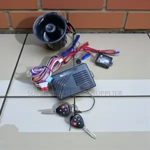Universal Car Alarm System With Remote Start and Loud Siren