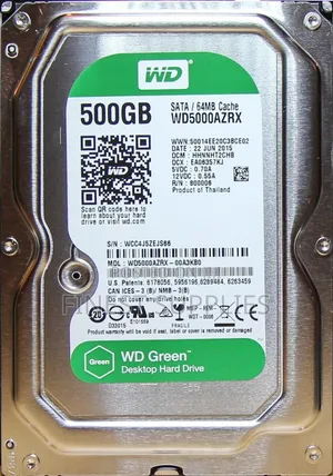 Wd Green 500gb Internal Hard Drive on Offer