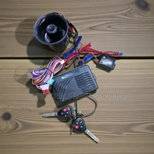 Advanced Vehicle Alarm System With Flip Keys and Loud Siren