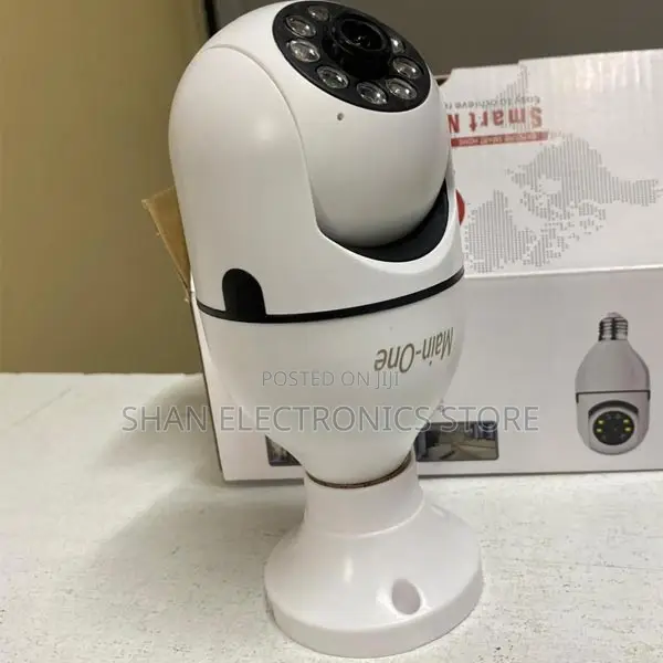 'remote View V380 Pro App Ptz Rotating Wi-fi Bulb Security Camera