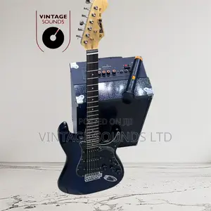 Fender Electric Guitar ,Portable Speaker Combo +Wireless Mic