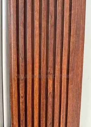 Mahogany WPC Fluted Wall Panels