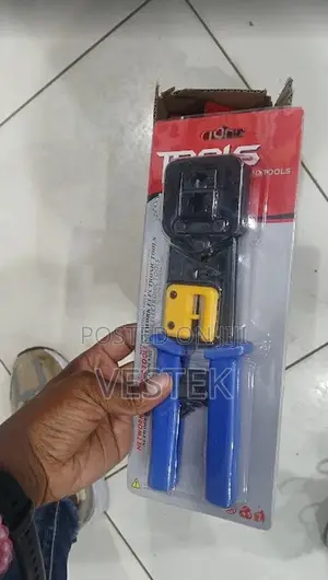 Handheld Pass Through Ez Pass Tool for Cat6 Cat5e Plug