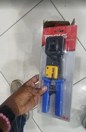 Pass Through Rj45 Crimper Hand Network Tools Pliers
